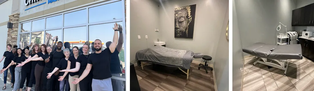 Chiropractor Calgary AB Danielle Hilborn With Team